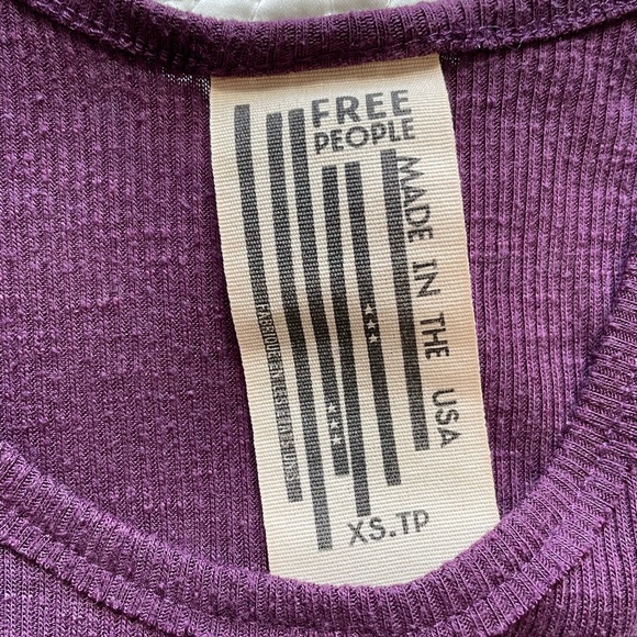 Free People Plum Swing Tank top - Picture 2 of 4